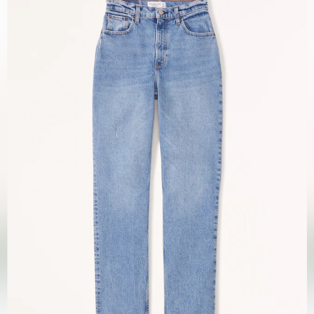 Abercrombie, The 90’s Straight Ultra High Rise “curve love”